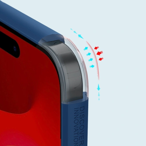 Kup Case Nillkin Super Frosted Shield Pro Apple iPhone 15 blaue - NLK1212 - {ean13} - Sklep Home Screen