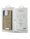 Buy Guess GUHCP15XPFGSBSD Apple iPhone 15 Pro Max hardcase Rhinestone Metal Logo yellow - GUE2865 - {ean13} - Home Screen Store Europe