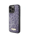 Buy Guess GUHCP15XPFGSBSP Apple iPhone 15 Pro Max hardcase Rhinestone Metal Logo purple - GUE2866 - {ean13} - Home Screen Store Europe