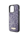 Buy Guess GUHCP15XPFGSBSP Apple iPhone 15 Pro Max hardcase Rhinestone Metal Logo purple - GUE2866 - {ean13} - Home Screen Store Europe