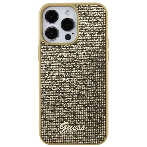 Kup Etui Guess GUHCP15XPMSDGSD Apple iPhone 15 Pro Max hardcase Disco Metal Script zlatý/gold - GUE2867 - {ean13} - Sklep Home Screen