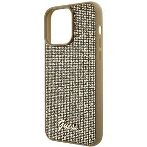 Buy Guess GUHCP15XPMSDGSD Apple iPhone 15 Pro Max hardcase Disco Metal Script gold - GUE2867 - {ean13} - Home Screen Store Europe