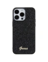 Buy Guess GUHCP15XPMSDGSK Apple iPhone 15 Pro Max hardcase Disco Metal Script black - GUE2869 - {ean13} - Home Screen Store Europe