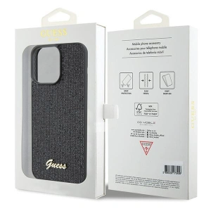 Kup Guess Apple Husă GUHCP15XPMSDGSK iPhone 15 Pro Max hardcase Disco Metal Script negru/negru - GUE2869 - {ean13} - Sklep Home Screen