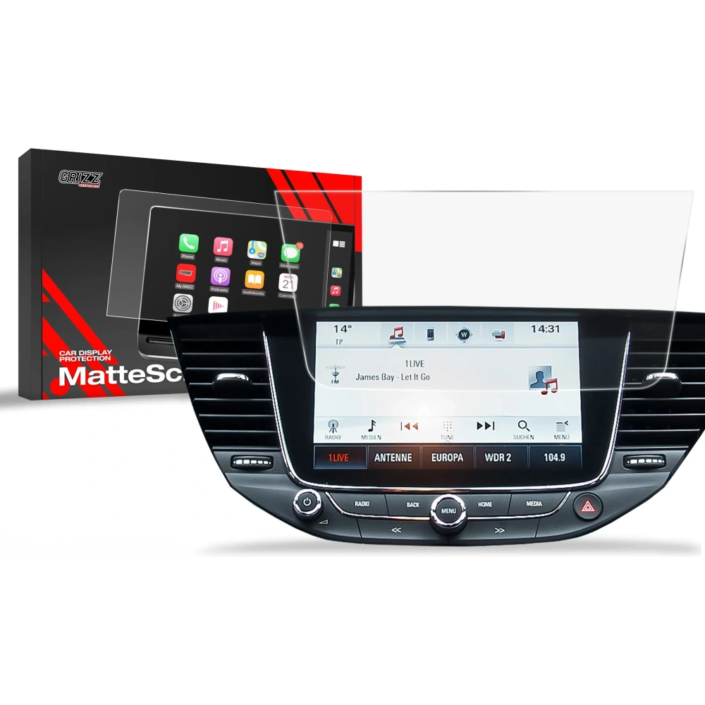 Folia matowa GrizzGlass CarDisplay Protection do Opel Grandland X 2017-2021 2 gen,