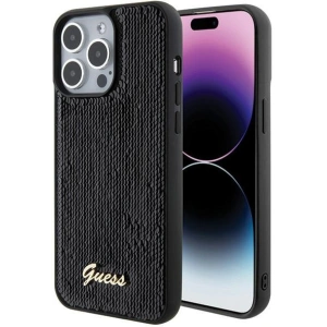Kup Etui Guess GUHCP15XPSFDGSK Apple iPhone 15 Pro Max hardcase Sequin Script Metal černý/black - GUE2870 - {ean13} - Sklep Home Screen