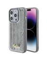 Etui Guess GUHCP15XPSFDGSS Apple iPhone 15 Pro Max hardcase Sequin Script Metal stříbrný/silver