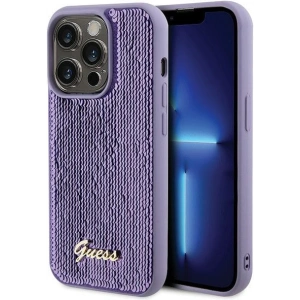 Kup Etui Guess GUHCP15XPSFDGSU Apple iPhone 15 Pro Max hardcase Sequin Script Metal fialový/purple - GUE2872 - {ean13} - Sklep Home Screen
