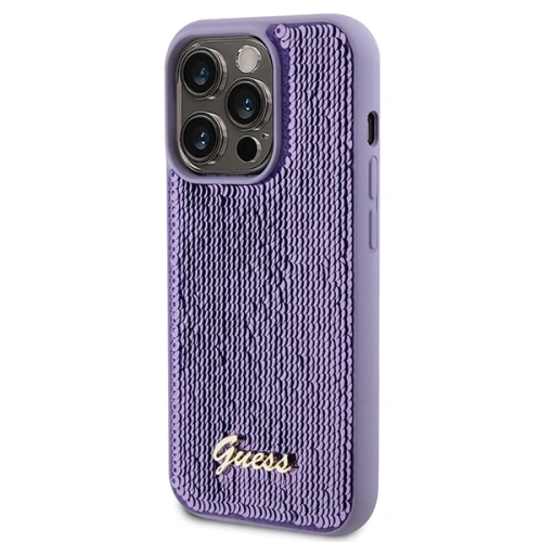 Kup Etui Guess GUHCP15XPSFDGSU Apple iPhone 15 Pro Max hardcase Sequin Script Metal fialový/purple - GUE2872 - {ean13} - Sklep Home Screen