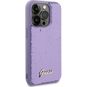Kup Etui Guess GUHCP15XPSFDGSU Apple iPhone 15 Pro Max hardcase Sequin Script Metal fioletowy/purple - GUE2872 - {ean13} - Sklep Home Screen