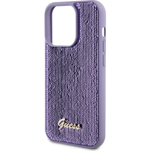 Buy Guess GUHCP15XPSFDGSU Apple iPhone 15 Pro Max hardcase Sequin Script Metal purple - GUE2872 - {ean13} - Home Screen Store Europe
