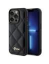 Etui Guess GUHCP15XPSQSQSK Apple iPhone 15 Pro Max hardcase Quilted Metal Logo černý/black