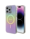 Etui Guess GUHMP15LHITSP Apple iPhone 15 Pro hardcase IML Iridescent MagSafe rózsaszín/pink