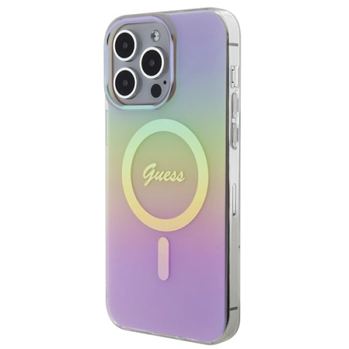 Kup Etui Guess GUHMP15LHITSP Apple iPhone 15 Pro hardcase IML Iridescent MagSafe rózsaszín/pink - GUE2876 - {ean13} - Sklep Home Screen
