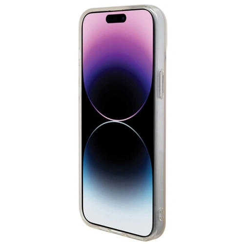 Kup Etui Guess GUHMP15LHITSP Apple iPhone 15 Pro hardcase IML Iridescent MagSafe różowy/pink - GUE2876 - {ean13} - Sklep Home Screen