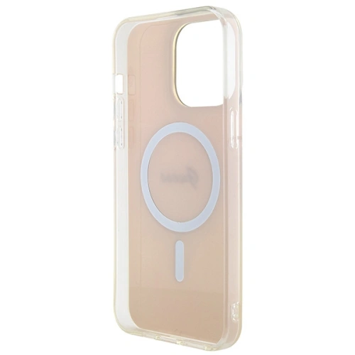 Kup Etui Guess GUHMP15LHITSP Apple iPhone 15 Pro hardcase IML Iridescent MagSafe różowy/pink - GUE2876 - {ean13} - Sklep Home Screen