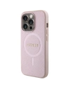 Kup Etui Guess GUHMP15XPSAHMCP Apple iPhone 15 Pro Max hardcase Saffiano MagSafe różowy/pink - GUE2879 - {ean13} - Sklep Home Screen