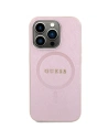 Kup Etui Guess GUHMP15XPSAHMCP Apple iPhone 15 Pro Max hardcase Saffiano MagSafe różowy/pink - GUE2879 - {ean13} - Sklep Home Screen