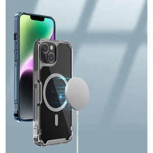 Etui Nillkin Nature Pro Magnetic Apple iPhone 15 niebieskie