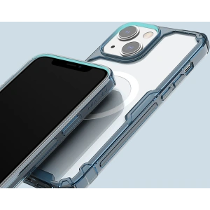 Etui Nillkin Nature Pro Magnetic Apple iPhone 15 niebieskie