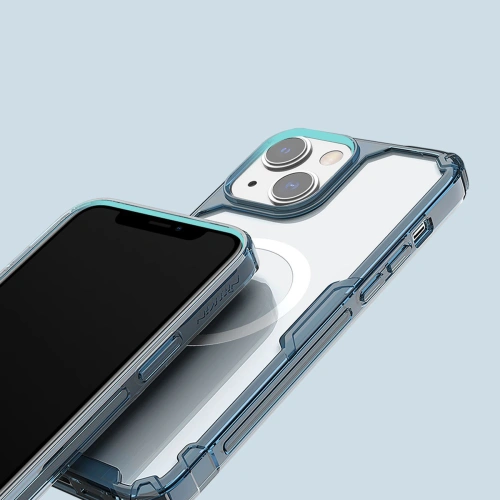 Kup Etui Nillkin Nature Pro Magnetic Apple iPhone 15 niebieskie - NLK1214 - {ean13} - Sklep Home Screen