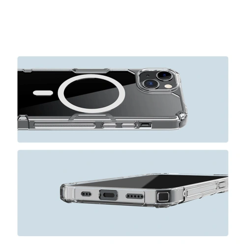 Kup Etui Nillkin Nature Pro Magnetic Apple iPhone 15 niebieskie - NLK1214 - {ean13} - Sklep Home Screen