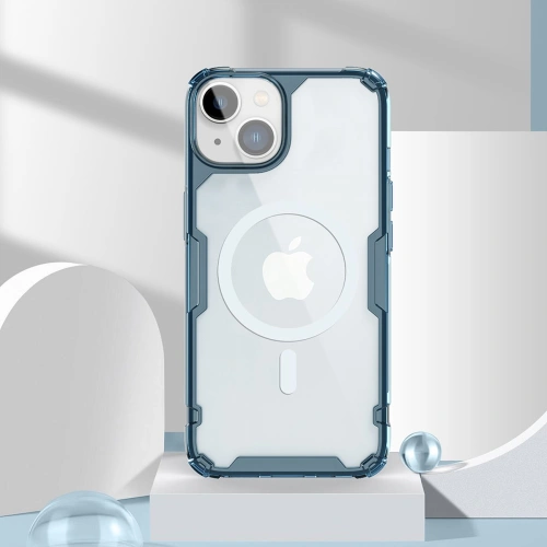 Kup Etui Nillkin Nature Pro Magnetic Apple iPhone 15 niebieskie - NLK1214 - {ean13} - Sklep Home Screen