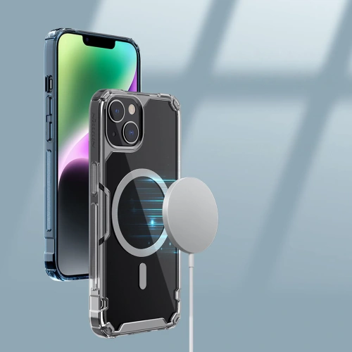 Kup Case Nillkin Nature Pro Magnetic Apple iPhone 15 weiß - NLK1215 - {ean13} - Sklep Home Screen