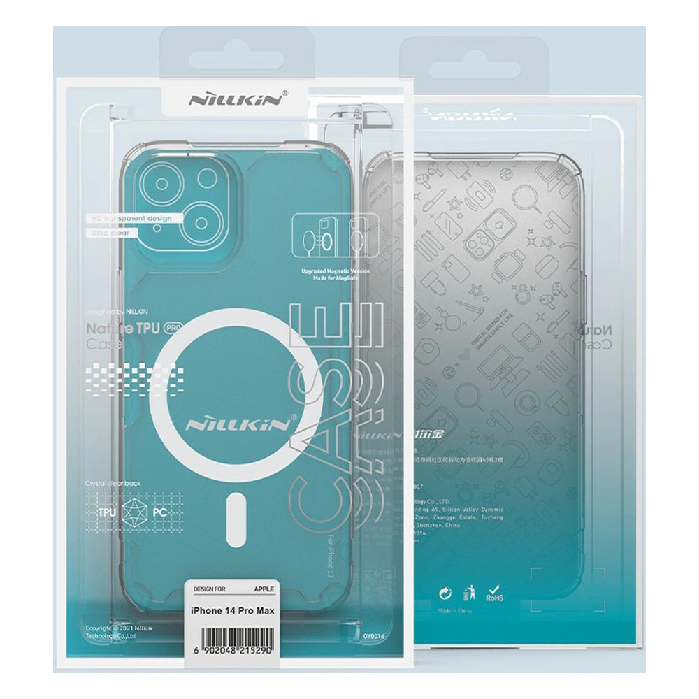 Etui Nillkin Nature Pro Magnetic Apple iPhone 15 Pro białe