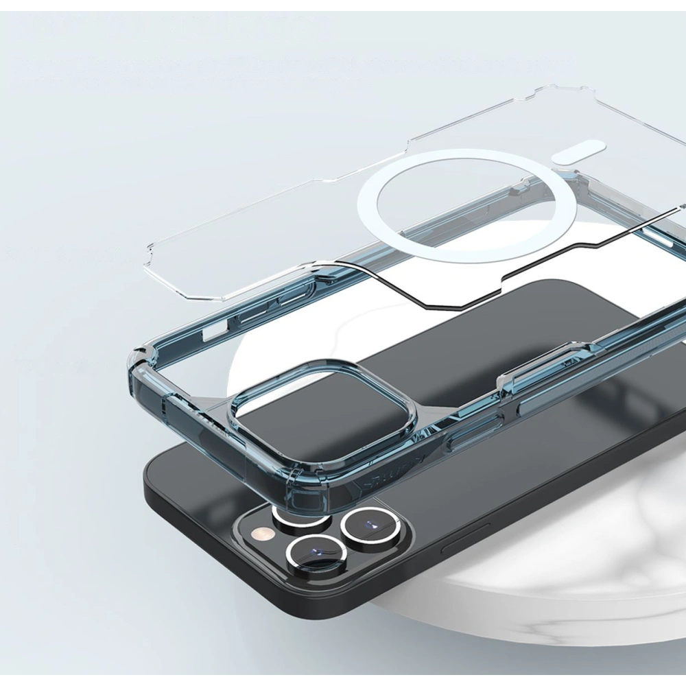 Etui Nillkin Nature Pro Magnetic Apple iPhone 15 Pro białe