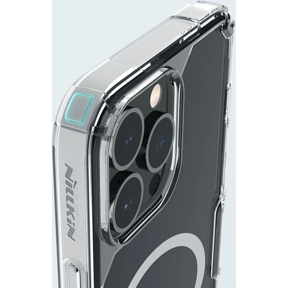 Etui Nillkin Nature Pro Magnetic Apple iPhone 15 Pro białe