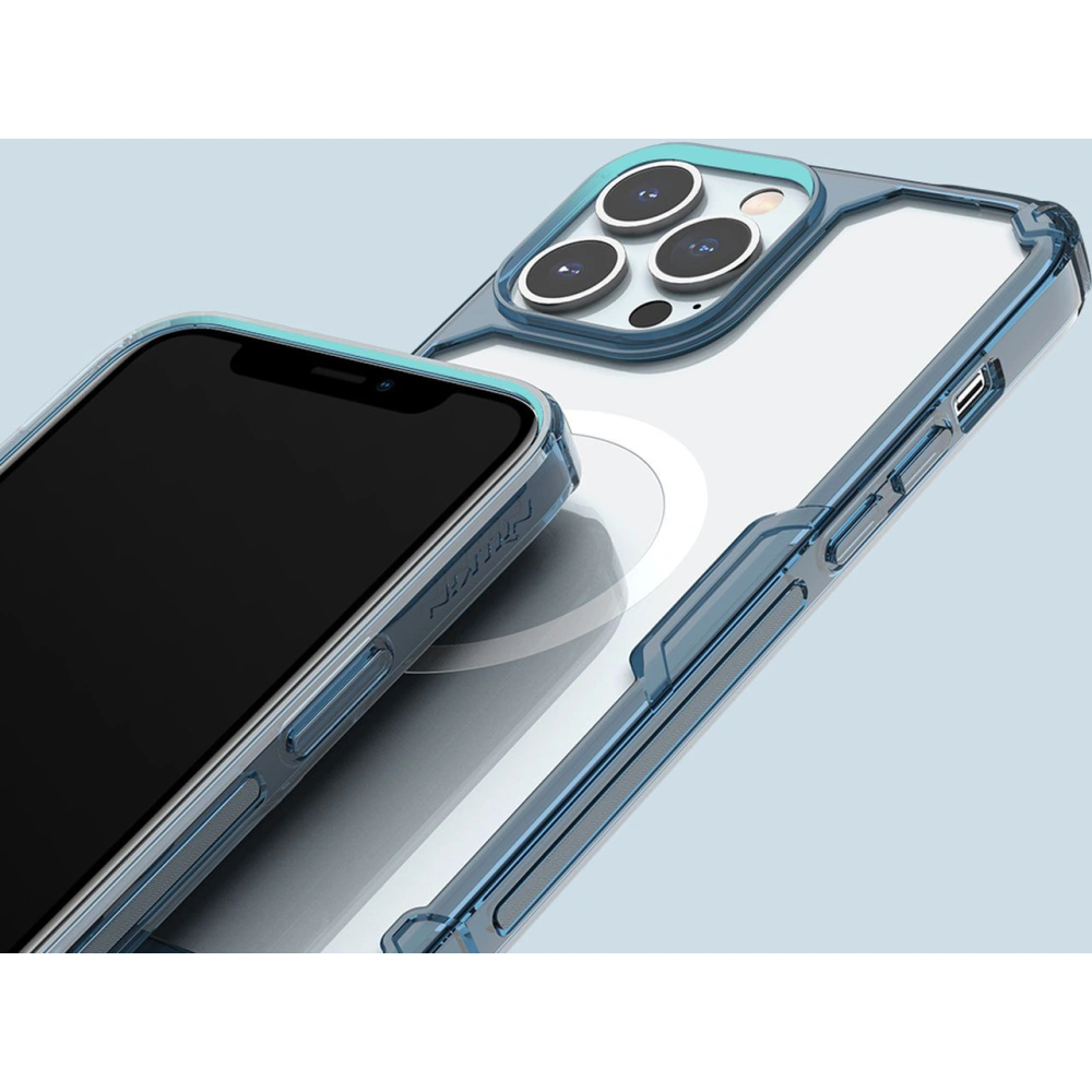 Etui Nillkin Nature Pro Magnetic Apple iPhone 15 Pro białe