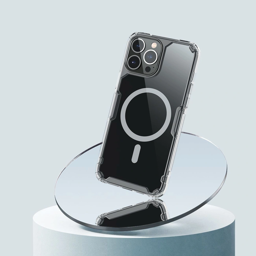 Etui Nillkin Nature Pro Magnetic Apple iPhone 15 Pro Max niebieskie