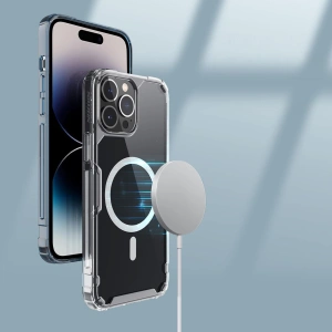 Kup Etui Nillkin Nature Pro Magnetic Apple iPhone 15 Pro Max białe - NLK1219 - {ean13} - Sklep Home Screen