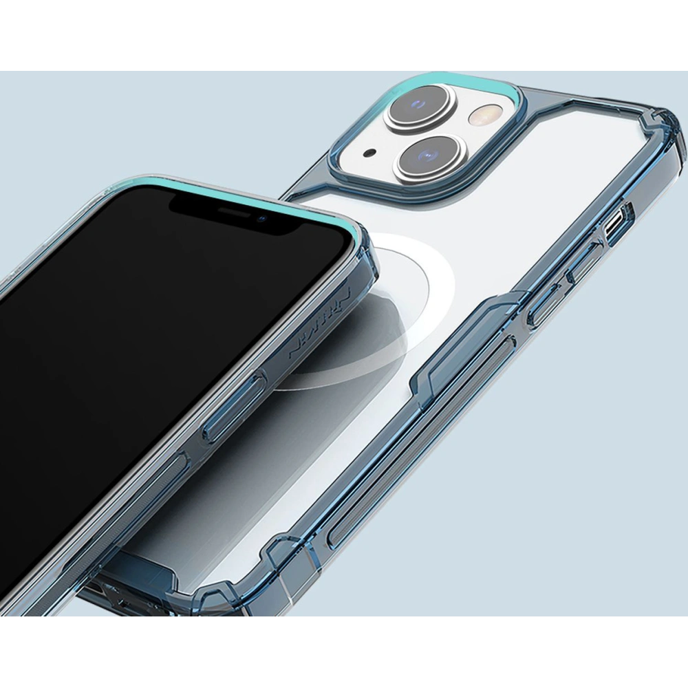 Etui Nillkin Nature Pro Magnetic Apple iPhone 15 Plus / 14 Plus białe