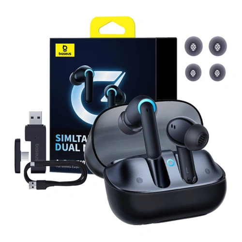 Buy Baseus AeQur G10 TWS in-ear headphones (black) - BSU4573 - {ean13} - Home Screen Store Europe
