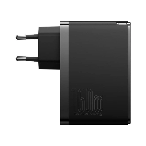 Kup Baseus Încărcător CCGANG160CE GaN5 Pro USB-A + 2xUSB-C PD 160W (negru) - BSU4575 - {ean13} - Sklep Home Screen