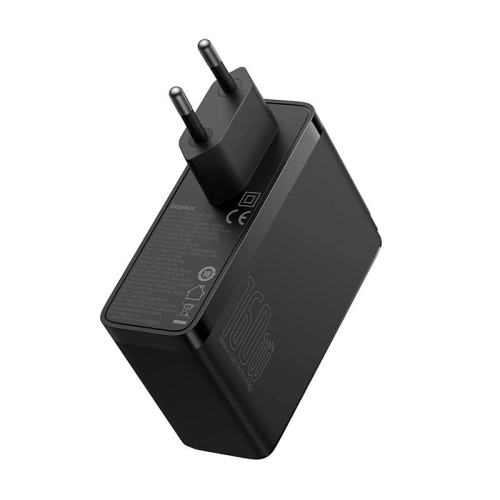 Kup Baseus Încărcător CCGANG160CE GaN5 Pro USB-A + 2xUSB-C PD 160W (negru) - BSU4575 - {ean13} - Sklep Home Screen