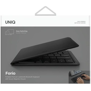 Kup Skládací klávesnice UNIQ Forio Bluetooth černá/midnight black - UNIQ948 - {ean13} - Sklep Home Screen