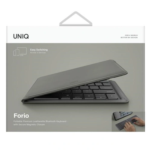 Kup Zusammenklappbare Tastatur UNIQ Forio Bluetooth grün/lichengrün - UNIQ950 - {ean13} - Sklep Home Screen