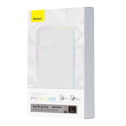 Kup Case Baseus Crystal Series Clear Apple iPhone 12 Pro (transparent) + gehärtetes Glas + Reinigungsset - BSU4577 - {ean13} - Sklep Home Screen