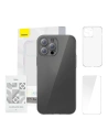 Baseus Crystal Series Clear Apple iPhone 12 Pro Max (clear) + tempered glass + cleaning set