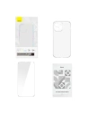 Buy Baseus Crystal Series Clear Apple iPhone 12 Pro Max (clear) + tempered glass + cleaning set - BSU4578 - {ean13} - Home Screen Store Europe