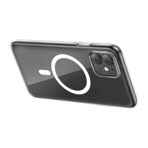Kup Etui Baseus Magnetic Crystal Clear Apple iPhone 11 (przeźroczyste) + szkło hartowane + zestaw czyszczący - BSU4579 - {ean13} - Sklep Home Screen