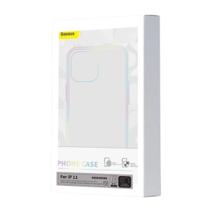 Kup Etui Baseus Magnetic Crystal Clear Apple iPhone 11 (áttetsző) + edzett üveg + tisztító készlet - BSU4579 - {ean13} - Sklep Home Screen