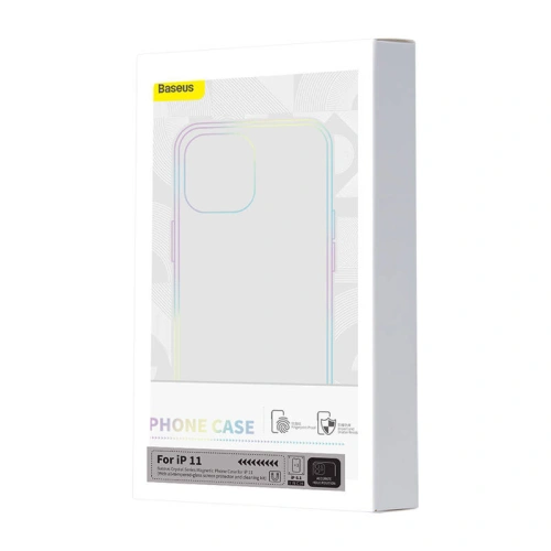 Kup Case Baseus Magnetic Crystal Clear Apple iPhone 11 (transparent) + gehärtetes Glas + Reinigungsset - BSU4579 - {ean13} - Sklep Home Screen