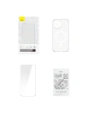 Buy Baseus Magnetic Crystal Clear Apple iPhone 12 Pro Max (clear) + tempered glass + cleaning set - BSU4581 - {ean13} - Home Screen Store Europe