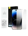Baseus Apple Sticlă temperată de confidențialitate Crystal Series iPhone 14 Pro Max (2 buc) + kit de curățare + kit de instalare