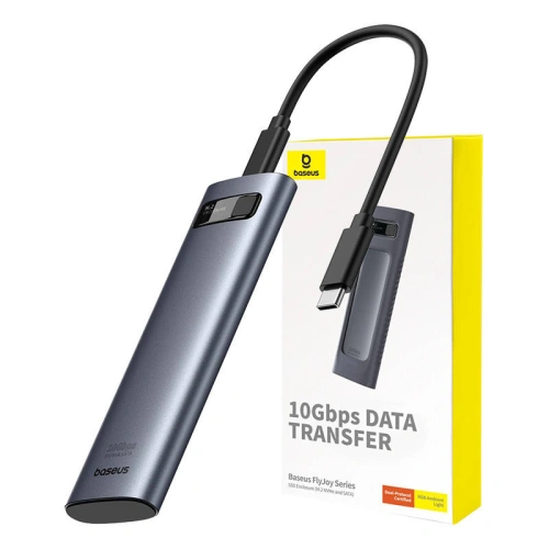 Kup HDD ház Baseus BS-OH155 FlyJoy M.2 NVMe / SATA (szürke) - BSU4591 - {ean13} - Sklep Home Screen