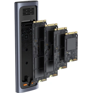 Kup Obudowa dysku Baseus BS-OH155 FlyJoy M.2 NVMe / SATA (szara) - BSU4591 - {ean13} - Sklep Home Screen